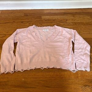 Wild Honey Women’s Pink Sweater Size Small